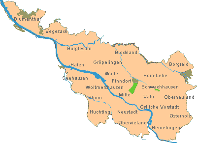 Immobilien Karte Bremen �bersicht